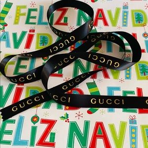 Gucci logo ribbon 6 Yards